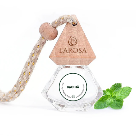 Tinh dầu Bạc Hà – Peppermint LAROSA treo xe hơi, tủ quần áo