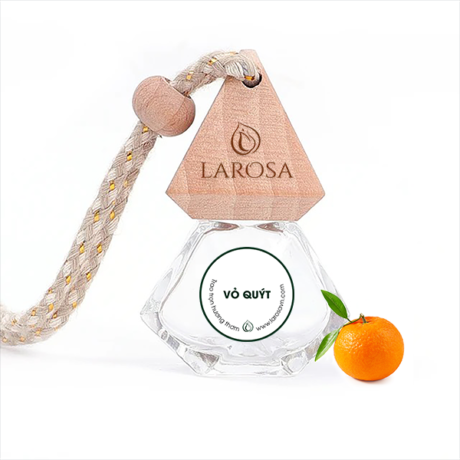 Tinh dầu Vỏ Quýt – Mandarin LAROSA treo xe hơi, tủ quần áo